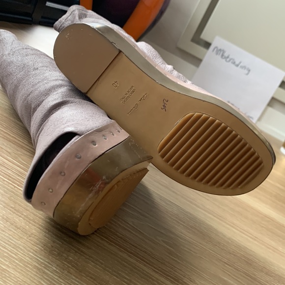 Rick Owens elasticized leather sock open toe platform bootie - Picture 10 of 17